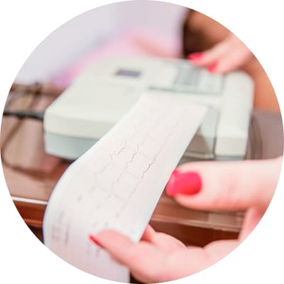 Електрокардіографія, добовий запис ЕКГ / АД